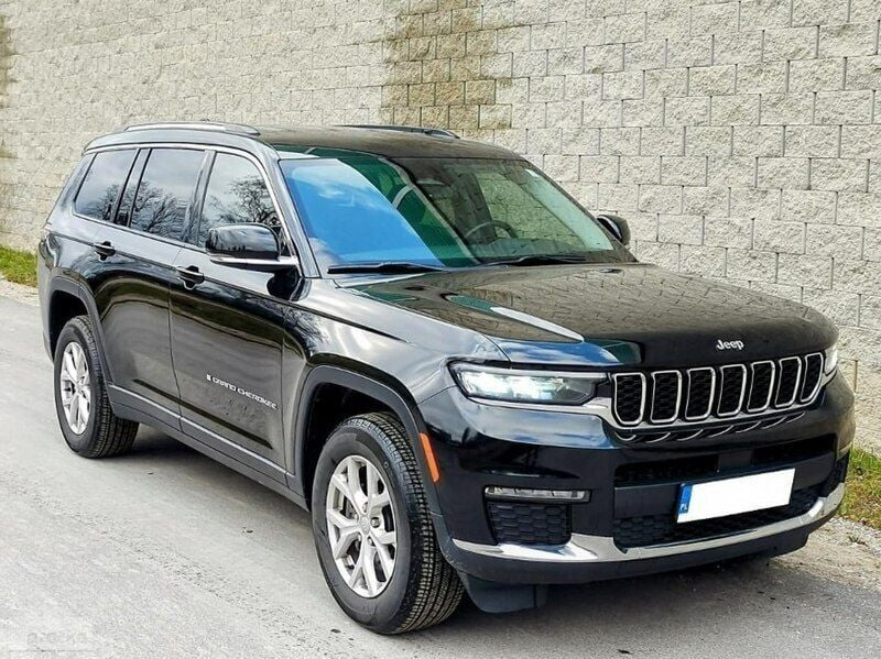 Czarny Używany 2021 Jeep Grand Cherokee SUV | 219 000 zł - Obraz 1/4