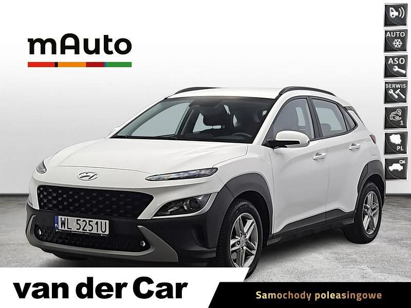 Biały Używany 2022 Hyundai Kona SUV | 74 900 zł (Uczciwa cena) - Obraz 1/4