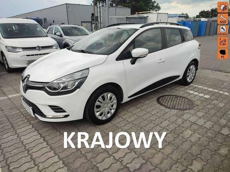 Biały (metalik) Używany 2020 Renault Clio GrandTour Kombi | 29 900 zł (Dobra cena) - Obraz 1/4