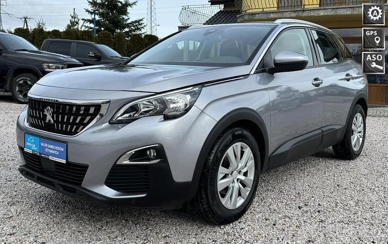 Szary Używany 2019 Peugeot 3008 SUV | 59 900 zł (Uczciwa cena) - Obraz 1/4
