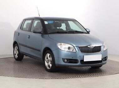 Niebieski Używany 2008 Skoda Fabia Hatchback | 16 999 zł (Uczciwa cena) - Obraz 1/4