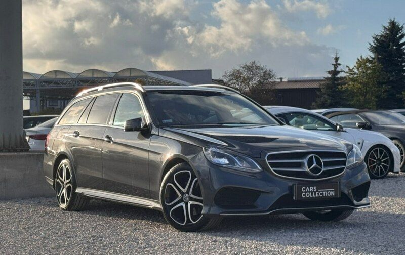 Szary (metalik) Używany 2015 Mercedes E350 Kombi | 69 900 zł (Dobra cena) - Obraz 1/4