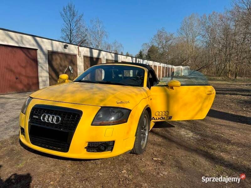 Żółty Używany 2002 Audi TT Roadster Kabriolet | 14 999 zł - Obraz 1/4