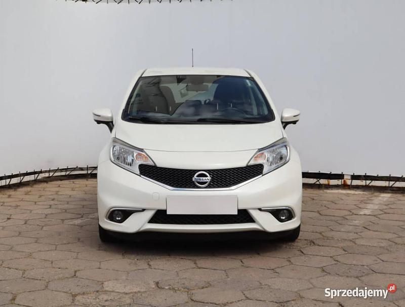 Biały Używany 2014 Nissan Note S Minivan | 31 999 zł (Uczciwa cena) - Obraz 1/4