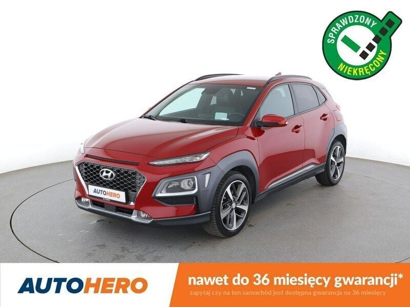 Czerwony Używany 2018 Hyundai Kona SUV | 70 900 zł (Uczciwa cena) - Obraz 1/3