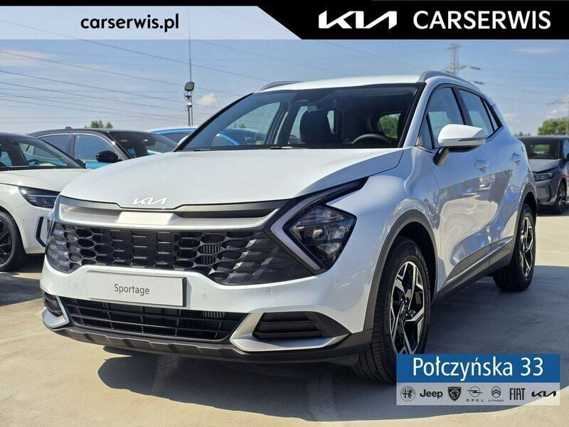 Biały (metalik) Używany 2024 Kia Sportage SUV | 122 890 zł (Super Cena) - Obraz 1/4