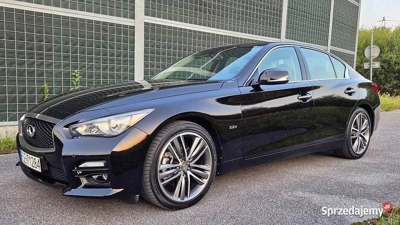 Czarny Używany 2015 Infiniti Q50 Sport Tech Sedan/Limuzyna | 58 500 zł - Obraz 1/4