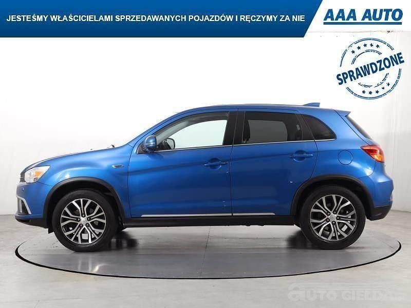 Używany Mitsubishi ASX 117 KM (86 kW) 2018 Błękitny SUV