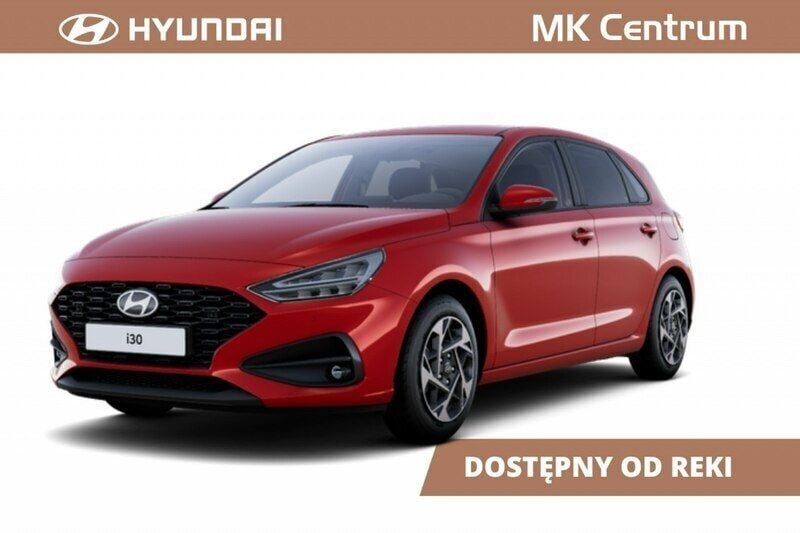 Czerwony Nowe 2024 Hyundai i30 Comfort Hatchback | 90 600 zł (Uczciwa cena) - Obraz 1/4