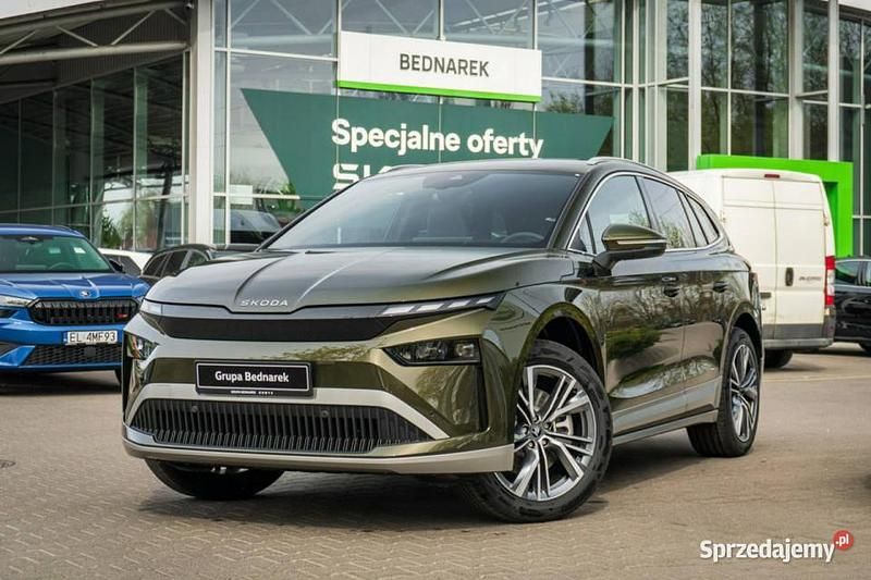 Nowe Skoda Enyaq iV 210 kW (286 KM) 2026 Zielony SUV