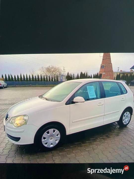 Biały Używany 2007 VW Polo Hatchback | 11 600 zł (Uczciwa cena) - Obraz 1/4