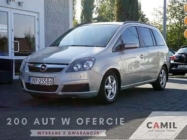 Beżowy (metalik) Używany 2006 Opel Zafira Minivan | 9800 zł - Obraz 1/3