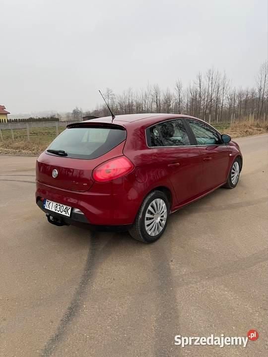 Używany Fiat Bravo 2007 Wiśniowy Hatchback