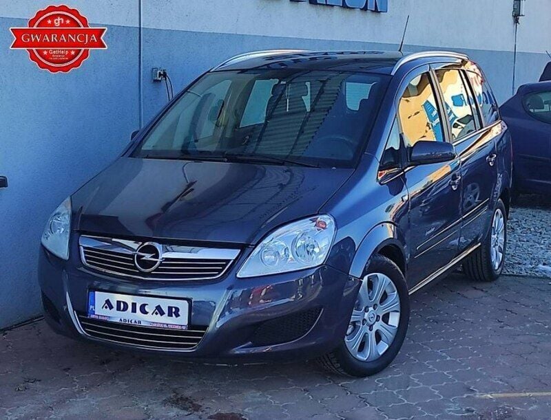 Grafitowy (metalik) Używany 2008 Opel Zafira Minivan | 13 700 zł (Uczciwa cena) - Obraz 1/4