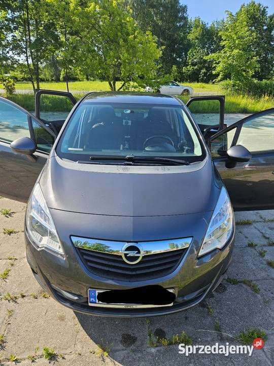 Szary Używany 2010 Opel Meriva Minivan | 19 900 zł (Uczciwa cena) - Obraz 1/4