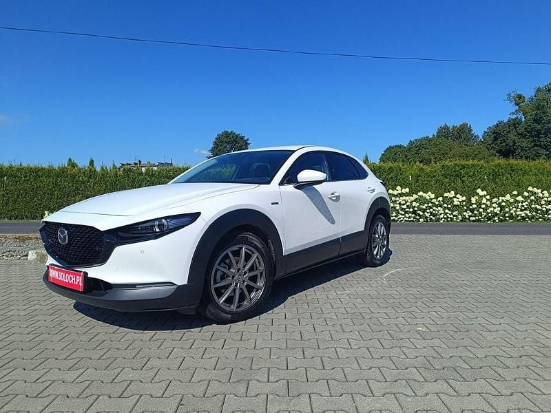 Biały Używany 2021 Mazda CX-30 SUV | 99 900 zł (Super Cena) - Obraz 1/4
