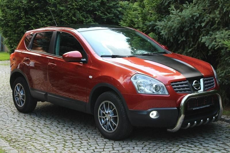 Bordowy Używany 2007 Nissan Qashqai SUV | 21 900 zł (Uczciwa cena) - Obraz 1/4