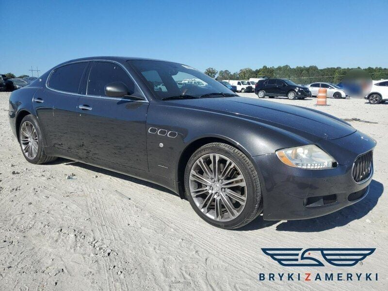 Szary Używany 2011 Maserati Quattroporte Sedan/Limuzyna | 34 720 zł - Obraz 1/3