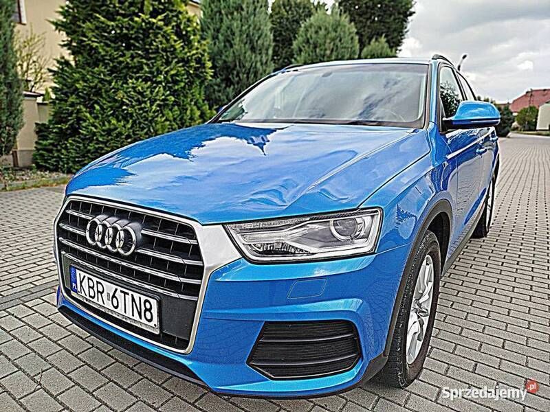 Niebieski Używany 2016 Audi Q3 SUV | 65 900 zł (Uczciwa cena) - Obraz 1/4