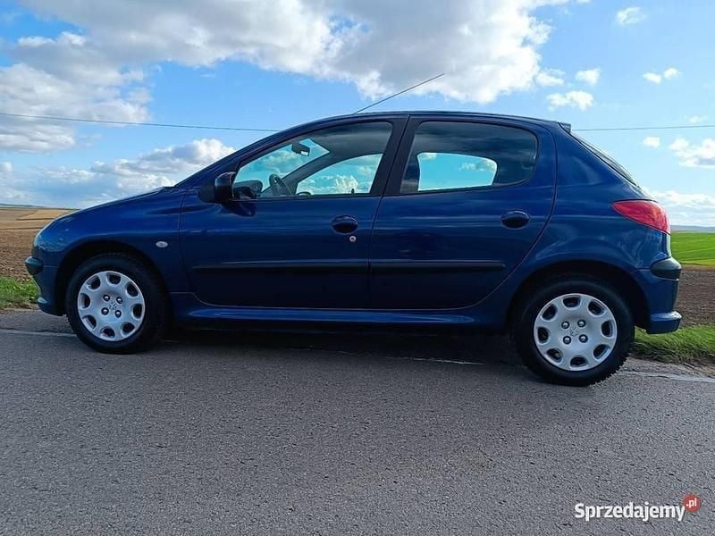 Niebieski Używany 2004 Peugeot 206 Hatchback | 8500 zł (Drogi) - Obraz 1/4