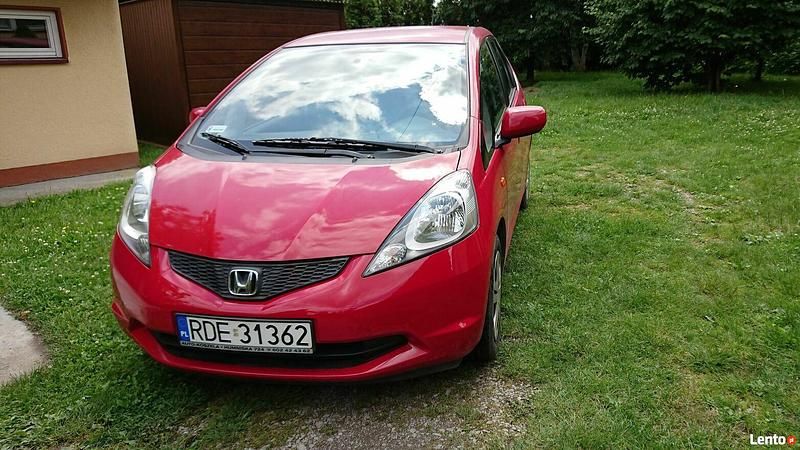 Czerwony Używany 2010 Honda Jazz Hatchback | 16 500 zł - Obraz 1/4