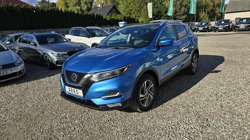 Używany Nissan Qashqai 140 KM (102 kW) 2019 Niebieski jasny (metalik) SUV