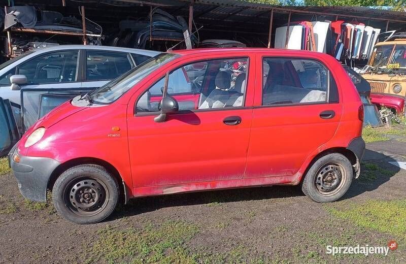Czerwony Używany 2004 Chevrolet Matiz Hatchback | 1577 zł (Uczciwa cena) - Obraz 1/4