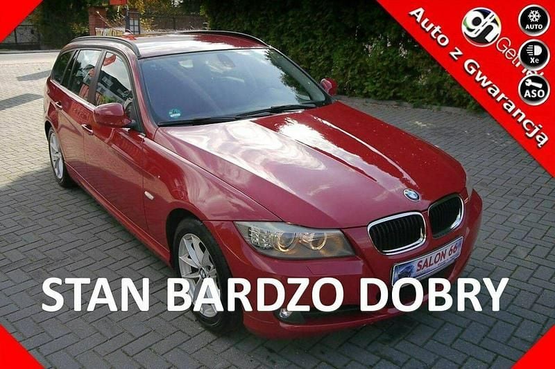 Czerwony Używany 2010 BMW 320 Kombi | 22 800 zł - Obraz 1/4