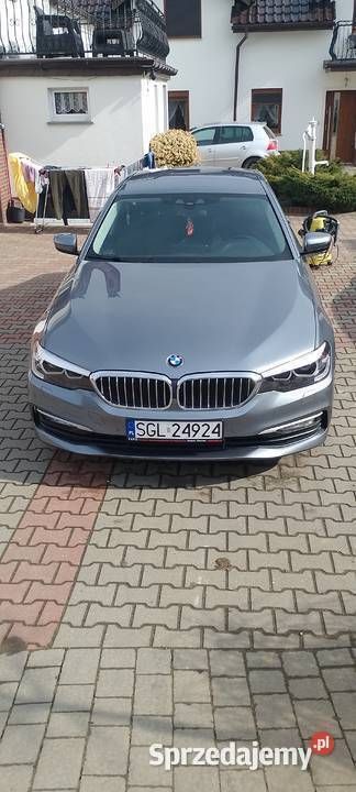 Szary Używany 2017 BMW 520 Sedan/Limuzyna | 105 000 zł (Uczciwa cena) - Obraz 1/4