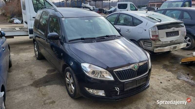 Czarny Używany 2010 Skoda Roomster Kombi | 6800 zł - Obraz 1/4