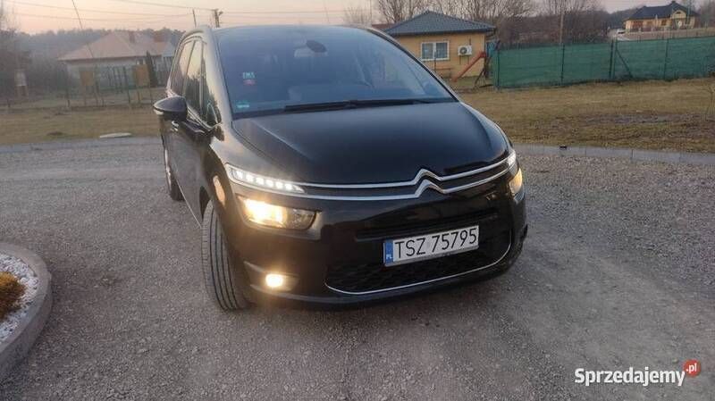 Używany Citroën Grand C4 Picasso 2016 Czarny Minivan