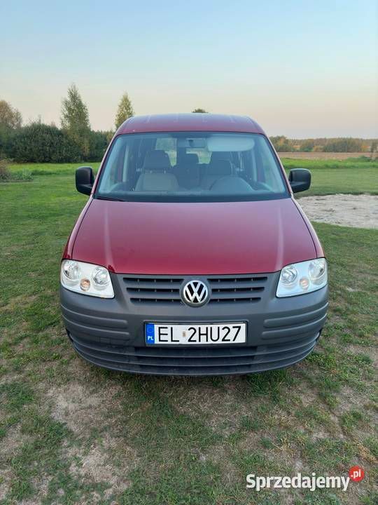 Używany VW Caddy 2008 Bordowy Minivan