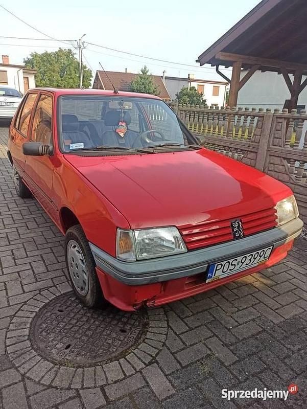Czerwony Używany 1993 Peugeot 205 Sedan/Limuzyna | 5800 zł - Obraz 1/4