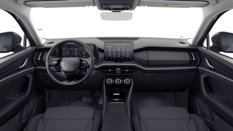 Nowe Skoda Kodiaq Selection 110 KM (80 kW) 2025 Szary steel niemetalizowany SUV