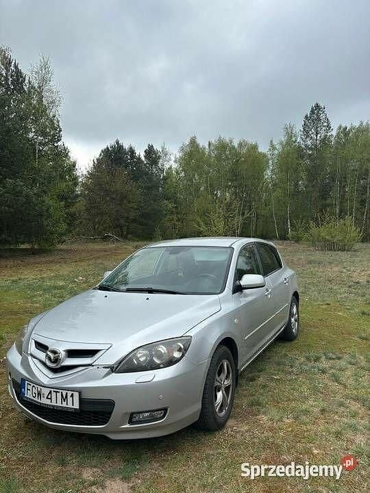 Używany Mazda 3 2008 Srebrny Hatchback