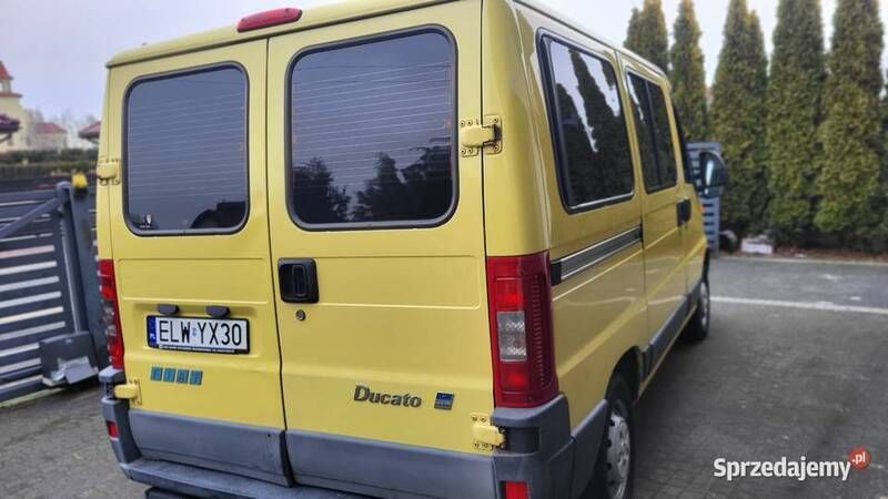 Używany Fiat Ducato 110 KM (80 kW) 2002 Żółty Van