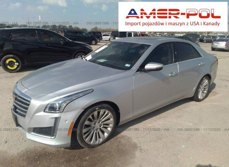 Srebrny Używany 2017 Cadillac CTS Sedan/Limuzyna | 89 000 zł - Obraz 1/4
