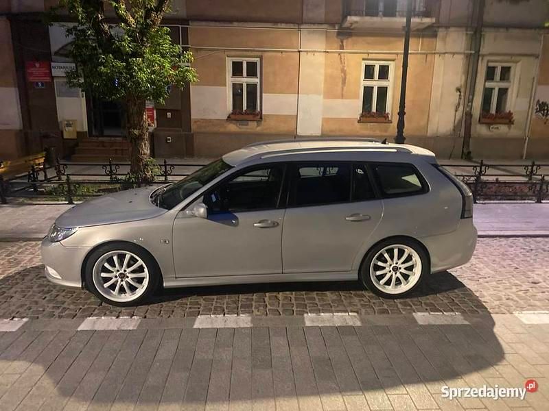 Używany Saab 9-3 2009 Srebrny Kombi