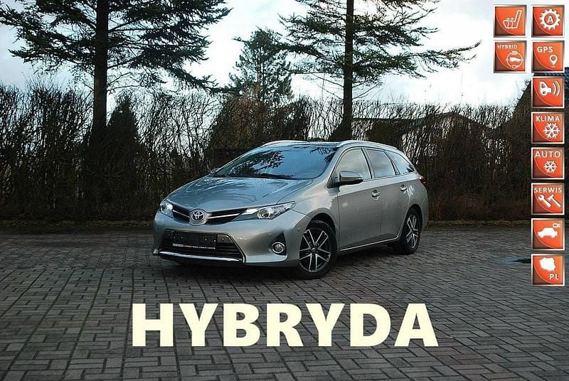 Szary (metalik) Używany 2015 Toyota Auris Hybrid Kombi | 49 500 zł (Uczciwa cena) - Obraz 1/4
