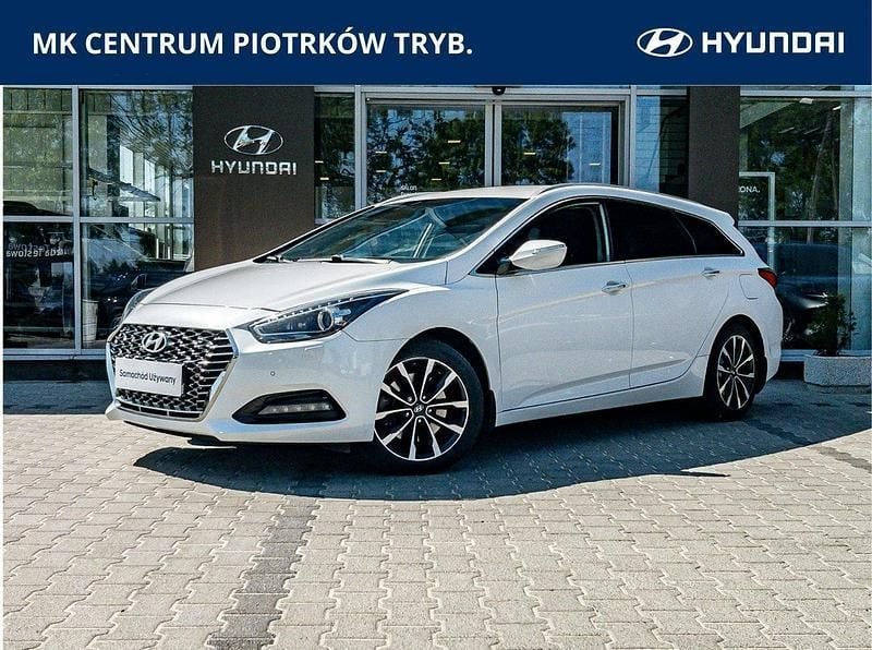 Biały Używany 2019 Hyundai i40 Kombi | 55 900 zł (Uczciwa cena) - Obraz 1/4