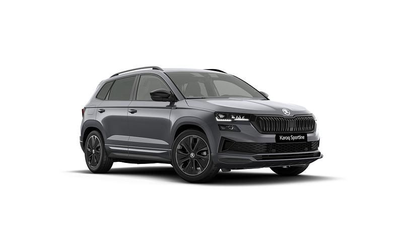 Szary graphite metalizowany Nowe 2026 Skoda Karoq SportLine SUV | 175 000 zł (Uczciwa cena) - Obraz 1/4