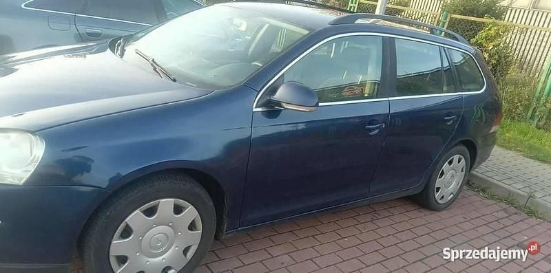 Niebieski Używany 2008 VW Golf VI Kombi | 4900 zł (Dobra cena) - Obraz 1/4