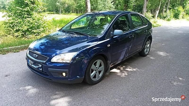 Niebieski Używany 2005 Ford Focus Sedan/Limuzyna | 6900 zł (Dość drogi) - Obraz 1/4