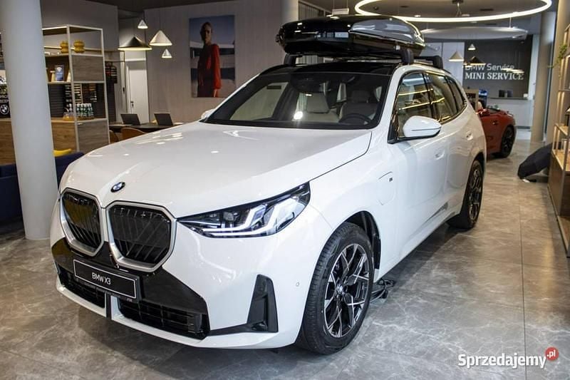 Nowe BMW X3 Shadowline 2025 Biały SUV