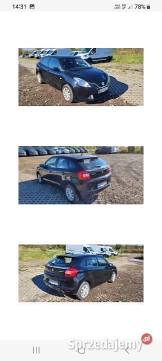 Czarny Używany 2018 Suzuki Baleno Hatchback | 33 800 zł (Uczciwa cena) - Obraz 1/4