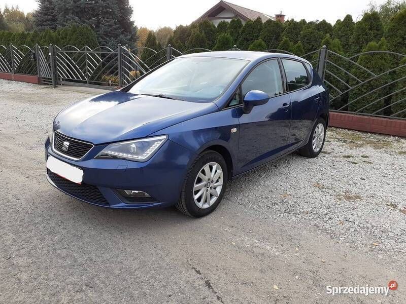Niebieski Używany 2014 Seat Ibiza I-Tech Hatchback | 29 800 zł (Uczciwa cena) - Obraz 1/4