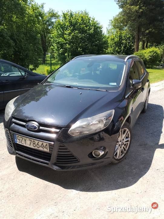 Czarny Używany 2012 Ford Focus Titanium Kombi | 11 500 zł - Obraz 1/4