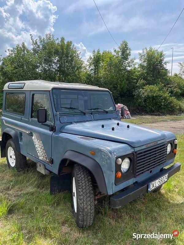 Niebieski Używany 1988 Land Rover Defender SUV | 55 000 zł - Obraz 1/4