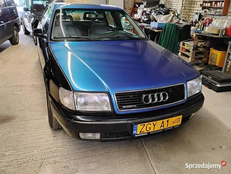 Używany Audi 100 1993 Granatowy Sedan/Limuzyna