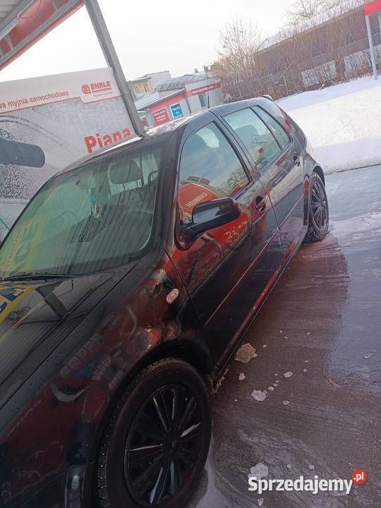 Czarny Używany 2000 VW Golf IV Sedan/Limuzyna | 3100 zł (Dobra cena) - Obraz 1/4